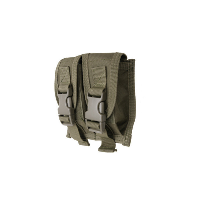 GFC MOLLE pouch for granate, double, olive                    