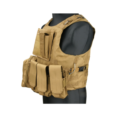                             Tactical armour vest type FSBE - tan                        