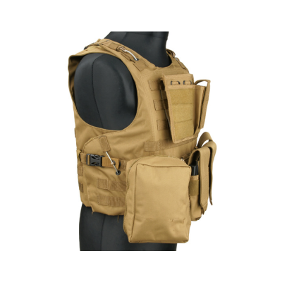                             Tactical armour vest type FSBE - tan                        