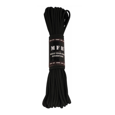 PARACORD, 15 meters, black                    