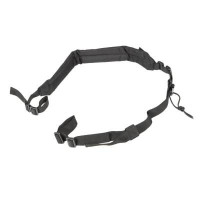 Two point sling, softened - Black                    