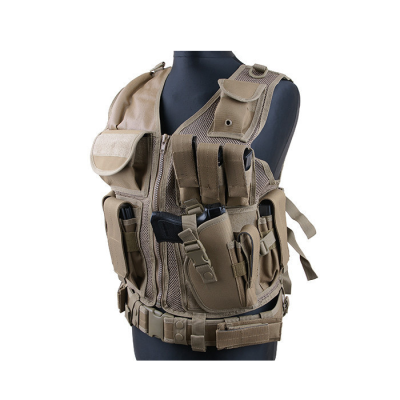 Tactical vest type BHI Omega, tan                    