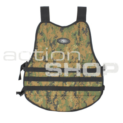 Molle Chest Protector Digital Camo                    