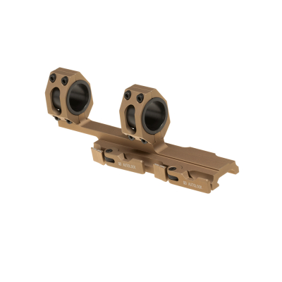 Tactical Top Rail Extended Mount Base 25.4mm / 30mm - Tan                    