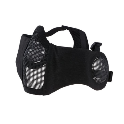 Face mask metal mesh Stalker EVO PLUS, black                    