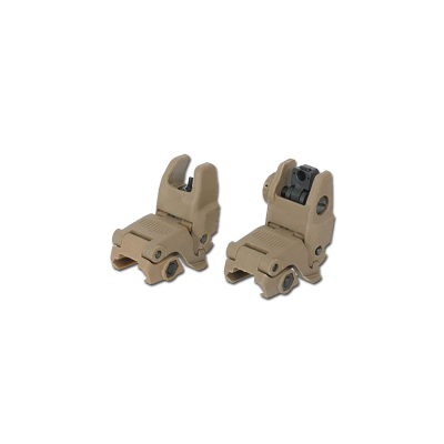 Backup sights type MBUS GEN 2, tan                    