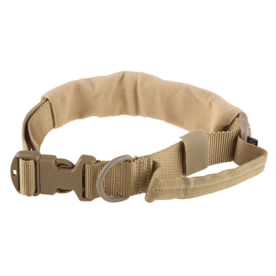 Tactical dog neck collar, tan                    