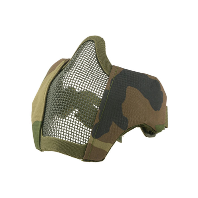 Face mask metal mesh Stalker Evo, for FAST helmet, woodland                    