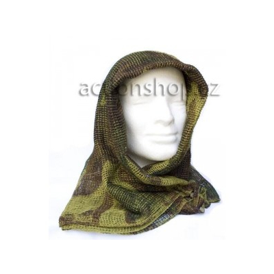 Sniper Scarf Barracuda, 190x90 cm, woodland                    