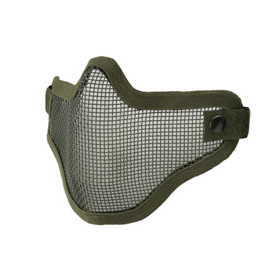 Face Mask metal mesh, Olive                    