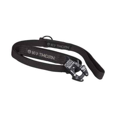 K9 Frog Kong Leash with 2 handle - Black                    