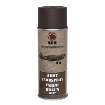 Spray paint ARMY, 400ml, brown                    