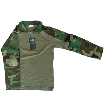 SA Tactical Cool Shirt Woodland                    