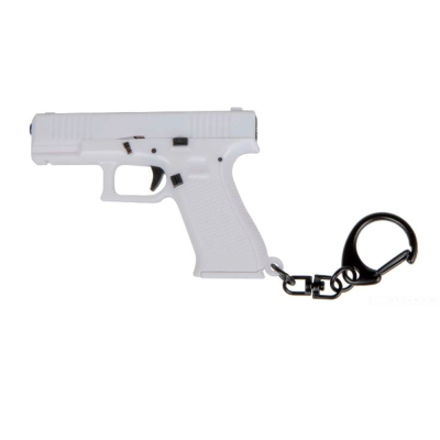 Keychain #10, Glock - White                    