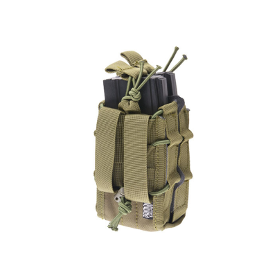                             Magazine double pouch open AK/M4/G36, olive                        