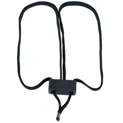 Disposable textile shackles (5pcs) black                    