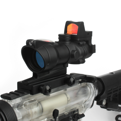                             Optika ACOG 4X32C se světlovodným vláknem + RMR kolimátor - Černý                        