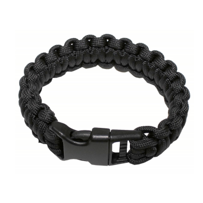 Bracelet paracord, black                    