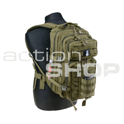                             GFC MOLLE Backpack laser cut - Olive                        