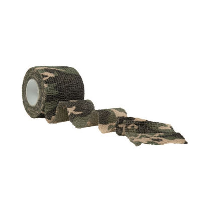 Mil-Tec camo tape (5 x 450cm) (woodland)                    