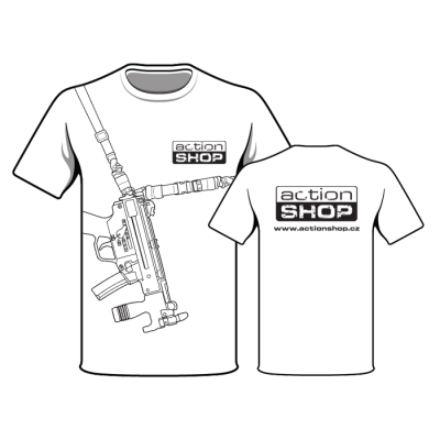 T-shirt MP5 sling white                    