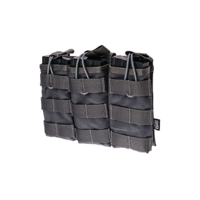 Magazine tripple pouch open AK/M4/G36 - primal grey                    