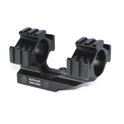                             Hydra 30mm OnePiece Tri-Rails Weaver Mount Short                        