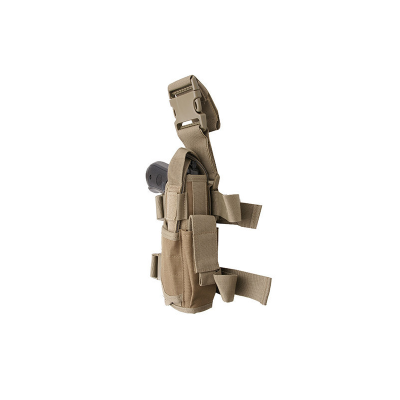                             GFC Modular Thigh Pistol Holster with Magazine Pouch, tan                        
