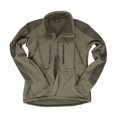 Mil-Tec Bunda Softshell PLUS - Oliva                    