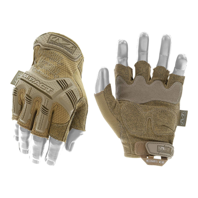                             Mechanix bezprsté rukavice, M-pact - Tan                        