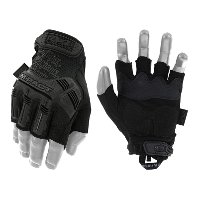 Mechanix Finger-less Gloves, M-pact - Black                    