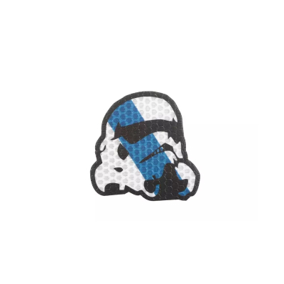 IR Badge - Stormtrooper Laser Blue                    