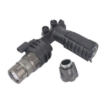                             M900V Vertical foregrip with flashlight - Black                        