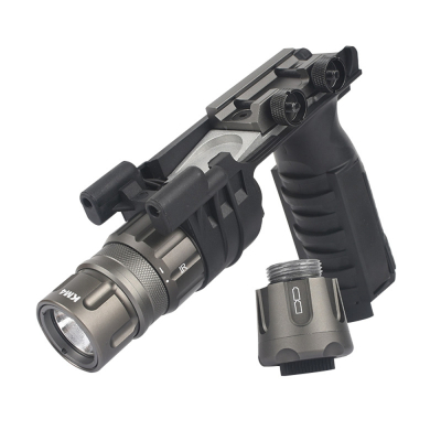                             M900V Vertical foregrip with flashlight - Black                        